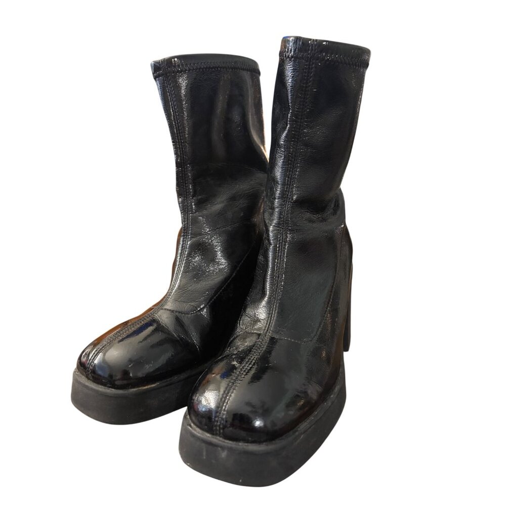 Call it Spring Steffanie Mid-calf platform heeled boots